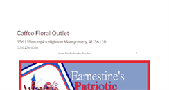 Desktop Screenshot of caffcofloraloutlet.com